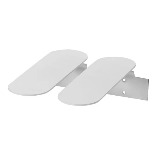 Range-chaussures blanc au design nordique Range-chaussures blanc au design nordique