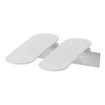 Range-chaussures blanc au design nordique Range-chaussures blanc au design nordique