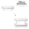 conversion lit banquette en lit superposé mi haut