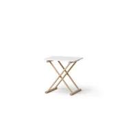 table de nuit bois blanc