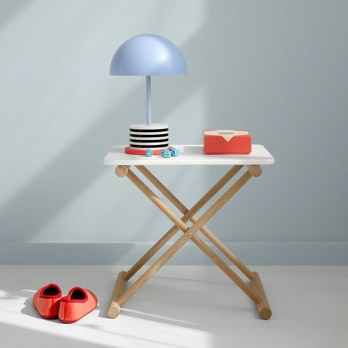 table de chevet en X