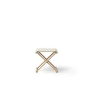 tabouret en toile légère