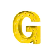 Lettre G rétro éclairée