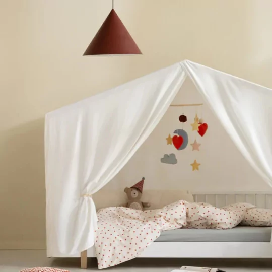 Tente pour lit cabane Wood Original | Oliver Furniture Tente pour lit cabane Wood Original | Oliver Furniture
