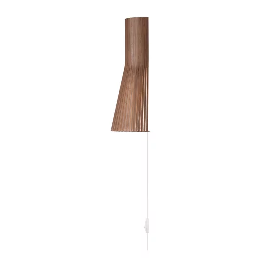 Lampe murale noyer