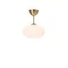 Plafonnier design Bullo laiton