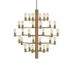 Lustre chandelier Manola 30 laiton