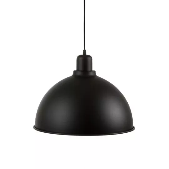 Grande suspension en métal noir Grande suspension en métal noir