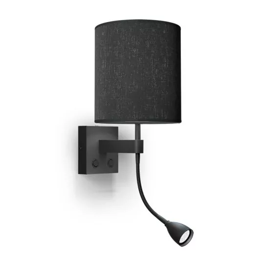 Applique Murale Liseuse Dual full black Applique Murale Liseuse Dual full black