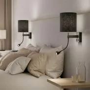 Applique Murale Liseuse noire