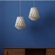 Suspension Pilke bois blanc