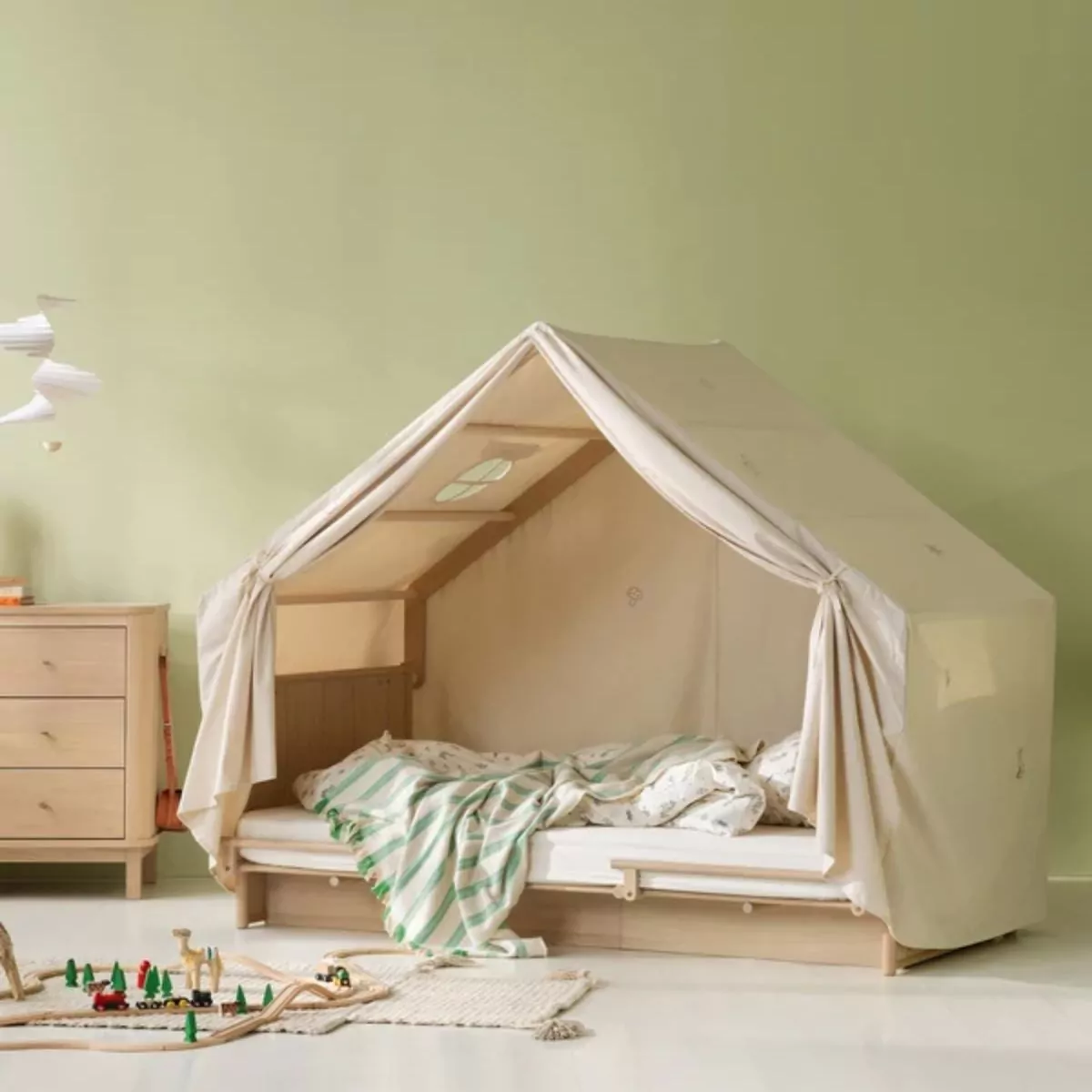 Tente Camp Novel avec broderie