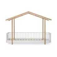 Lit cabane Wood 90x200