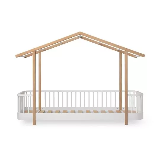 Lit cabane Wood 90x200