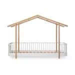 Lit cabane Wood 90x200