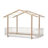 Lit cabane Wood 90x200