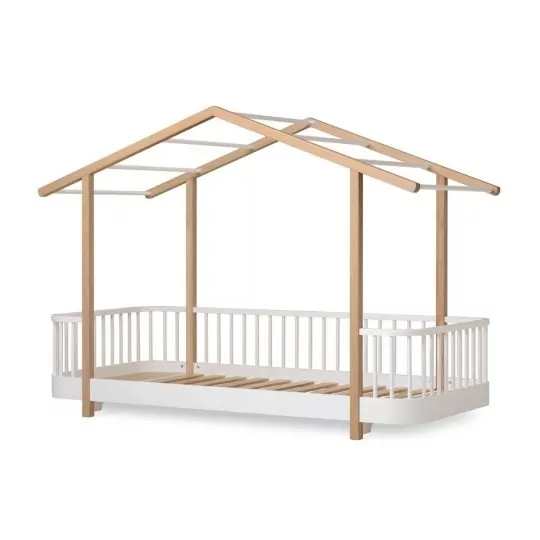 Lit cabane Wood 90x200