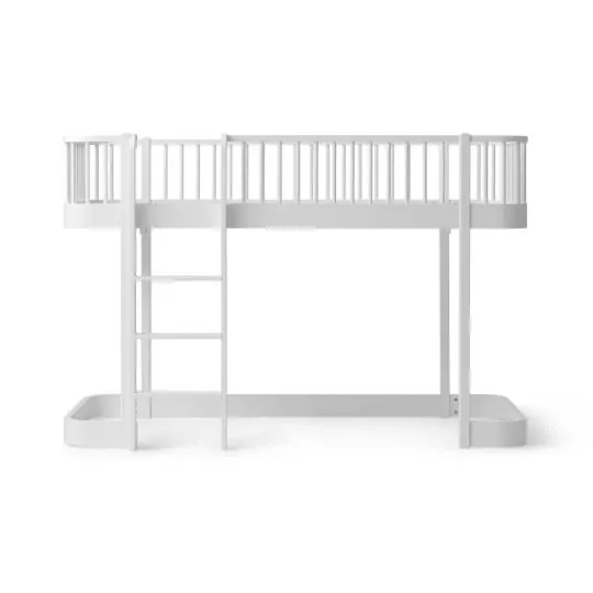 Lit mezzanine mi-haut 90x200 Wood Lit mezzanine mi-haut 90x200 Wood