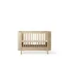 Lit bébé scandinave évolutif Wood Mini+ (Kit Junior Inclus)