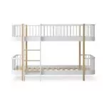 Lit superposé mi-haut design scandinave Lit superposé mi-haut design scandinave