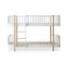 Lit superposé mi-haut design scandinave