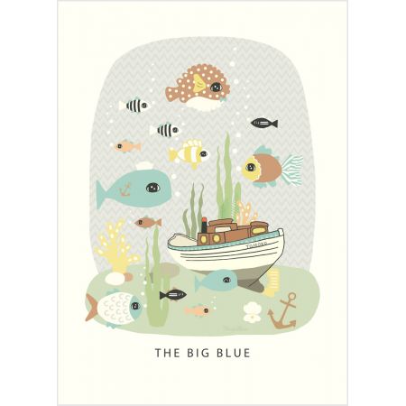 Poster The big blue