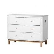  commode blanche bois