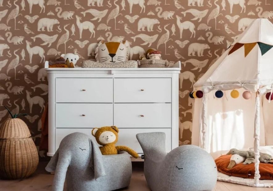 chambre d'enfant imaginé par Isabelle pour ces filles