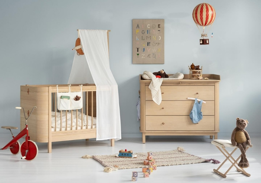 chambre de bébé aménagée par Oliver Furniture